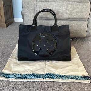 Tory Burch Ella Patent Tote with dust bag